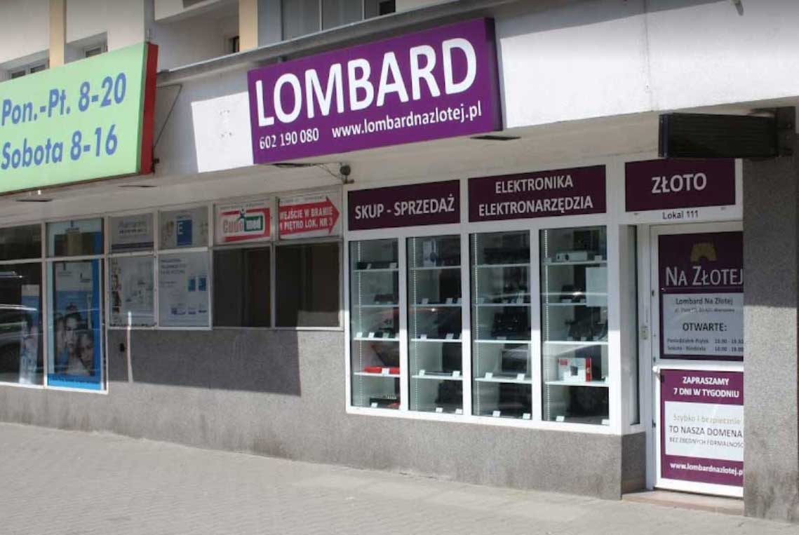 Lombard Warszawa Zlota 60